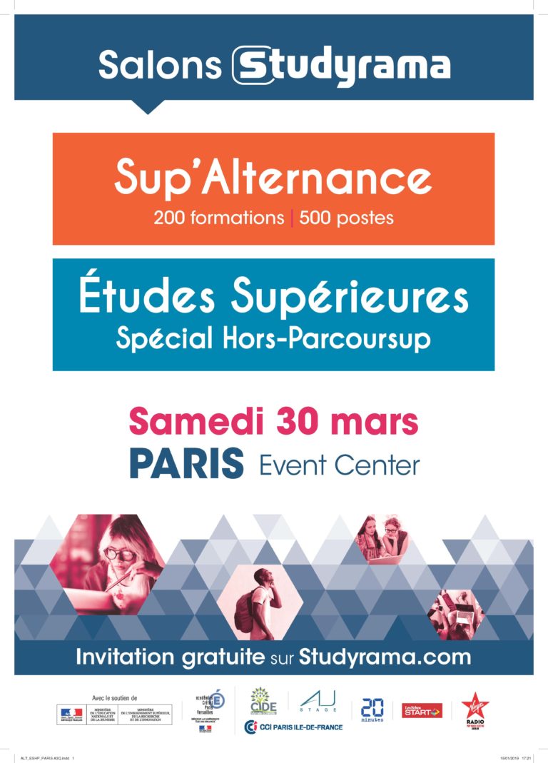 Salon Studyrama Supalternance De Paris Mecavenir